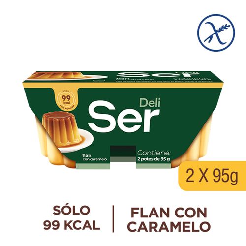 Postre Ser Vainilla Con Caramelo 2Und 100Gr