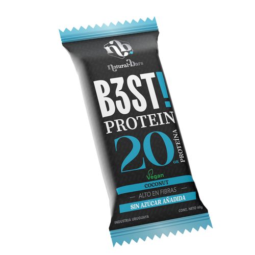 BARRA DE CEREAL NATURAL BARS COCO VEGANA 60GR