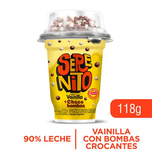Postre Serenito Vainilla Con Bombas Crocantes 118 g