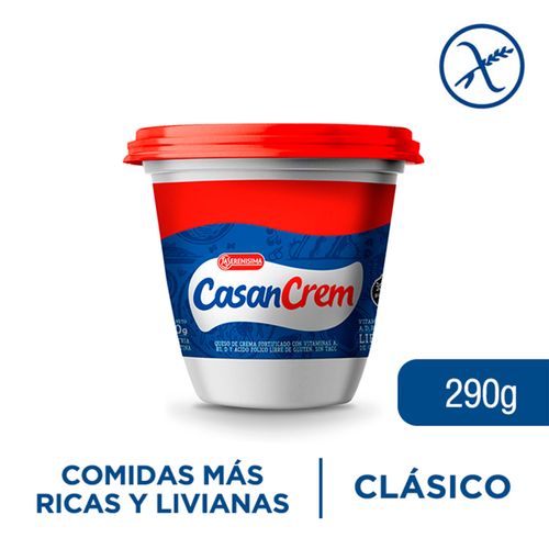 Queso Casancrem Entero Crema Pote 290Gr