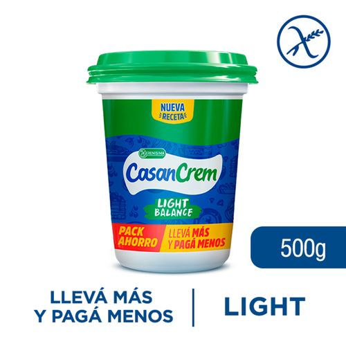 Queso Casancrem Light Crema Pote 480Gr