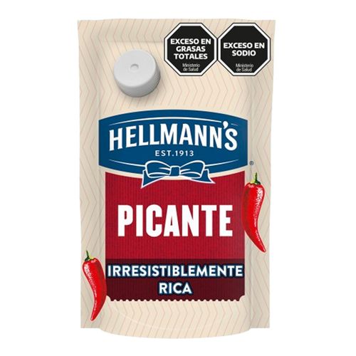 MAYONESA HELLMANNS PICANTE DOY PACK 250GR