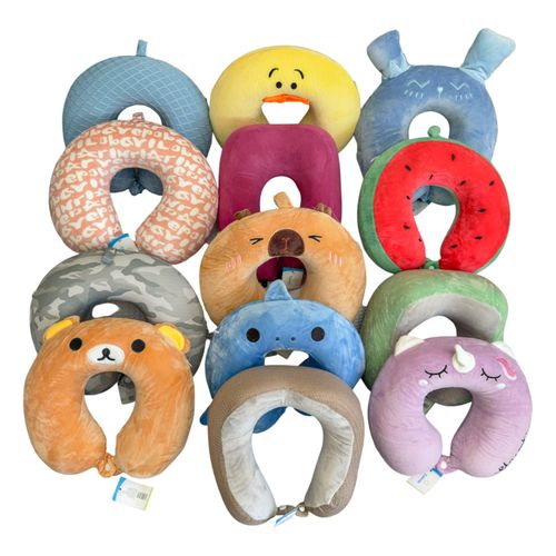 ALMOHADILLA RLC004 DE VIAJE SOFT ATERCIOPELADA COLORES