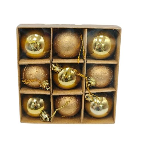 ADORNO AC-298 GLOBO 9UN DORADO