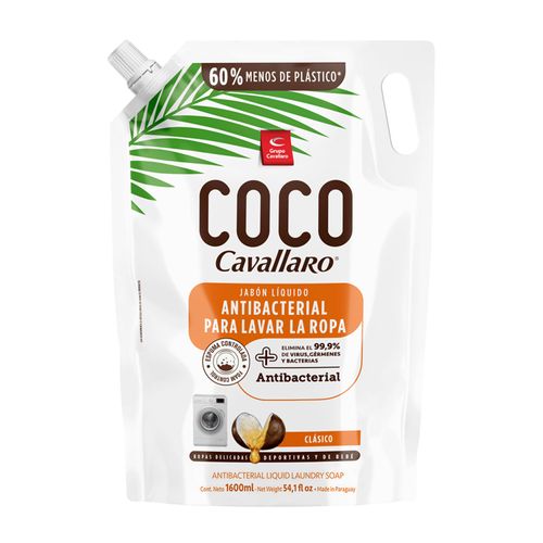 JABON LIQUIDO CAVALLARO CLASICO COCO 1,6L