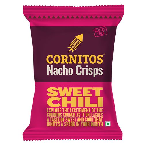 SNACK CORNITOS NACHO CRISPS SWEET CHILI 150GR