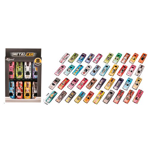 JUEGO TG24016128 DE VEHICULOS 8UN