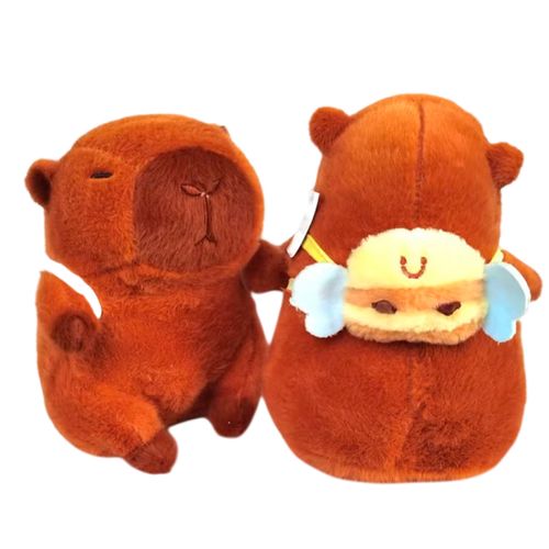 PELUCHE TG25018448 CAPIBARA 23CM MOCHILA