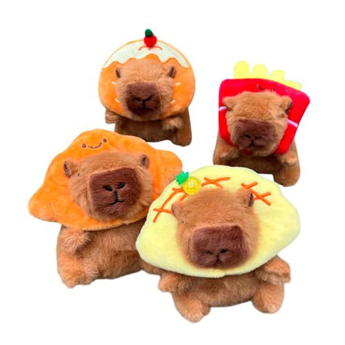 PELUCHE TG25018572 CAPIBARA 13CM BAKERY