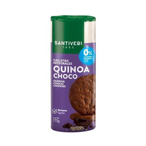 GALLETA SANTIVERI QUINOA CHOCOLATE GF 175GR