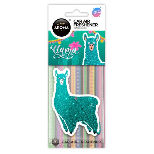 PERFUMADOR AROMA GLITER LLAMA COLGANTE
