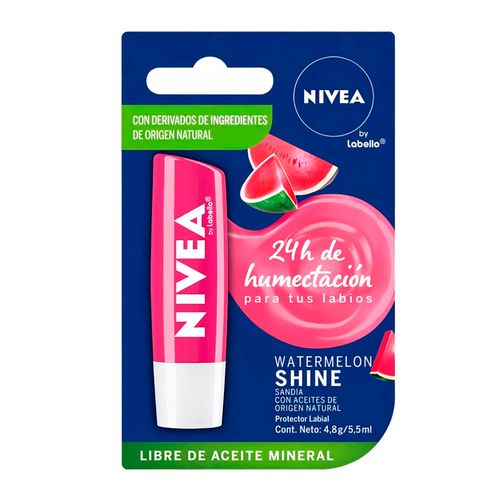 LABIAL NIVEA WATERMELON SHINE 4,8G