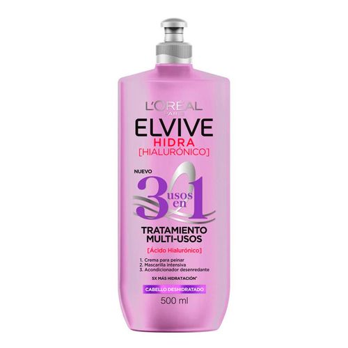 TRATAMIENTO ELVIVE HIDRA HIALURONICO 3 USOS EN 1 500ML
