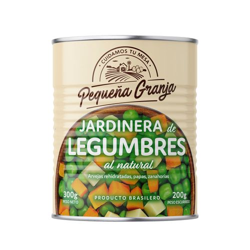 Jardinera Pequeña Granja 3Legumbres 200Gr