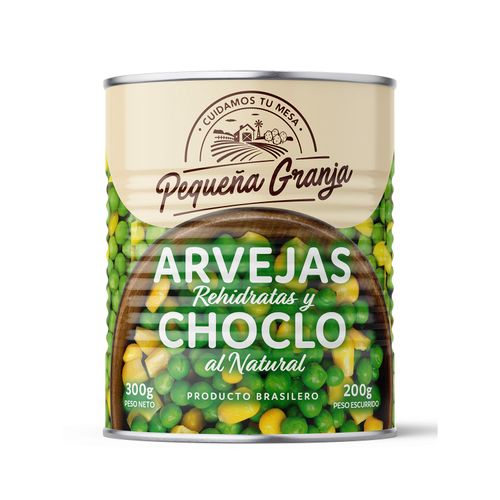 Arveja Y Choclo Pequeña Granja 200Gr