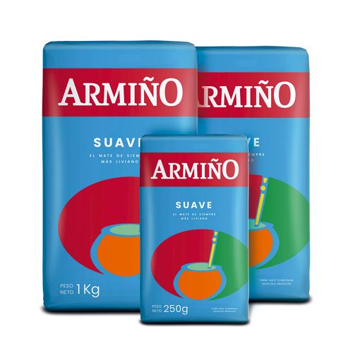 YERBA ARMIÑO SUAVE 1K 2UN+250G