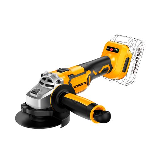 AMOLADORA WORKSITE CAG341M-G S/BAT 125MM/21V BATERÍA NO INCLUIDA