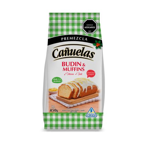 PREMEZCLA CAÑUELAS BUDIN Y MUFFINS 450GR