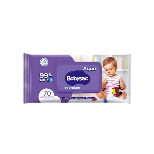 TOALLAS HUMEDAS BABYSEC PREMIUM 70UN