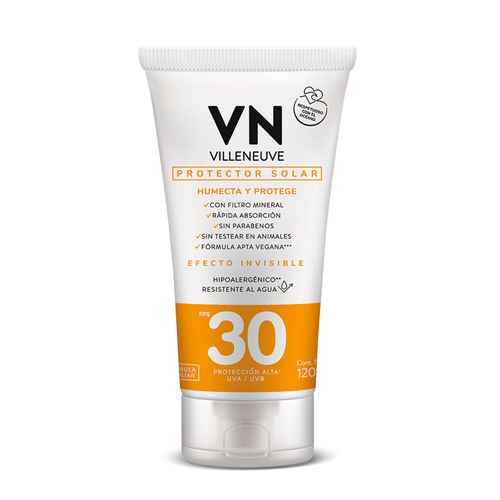 PROTECTOR SOLAR VN EFECTO INVISIBLE FPS 30 120 ML