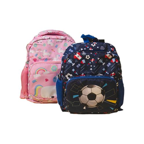 MOCHILA ESTAMPADA UNICORNIOS ROSA NIÑA