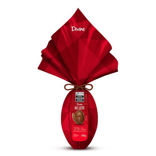 HUEVO DE PASCUA DIVINE CON LECHE 100GR