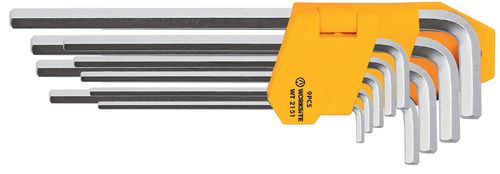 Llaves Hexagonales Worksite Wt2151 Tipo L Milimetricas 9Pzs