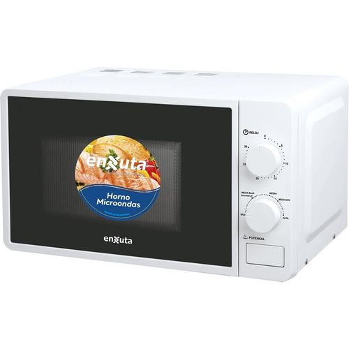 MICROONDAS ENXUTA MOENX0320M MANUAL BLANCO 20LTS