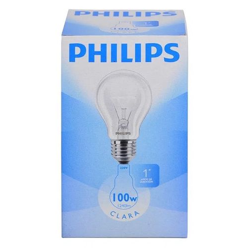 Lampara Philips Clara 100W