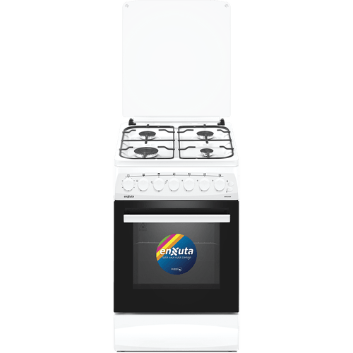 COCINA ENXUTA CENX5542W SUPERGAS BLANCA 4 HORNALLAS GRILL EL