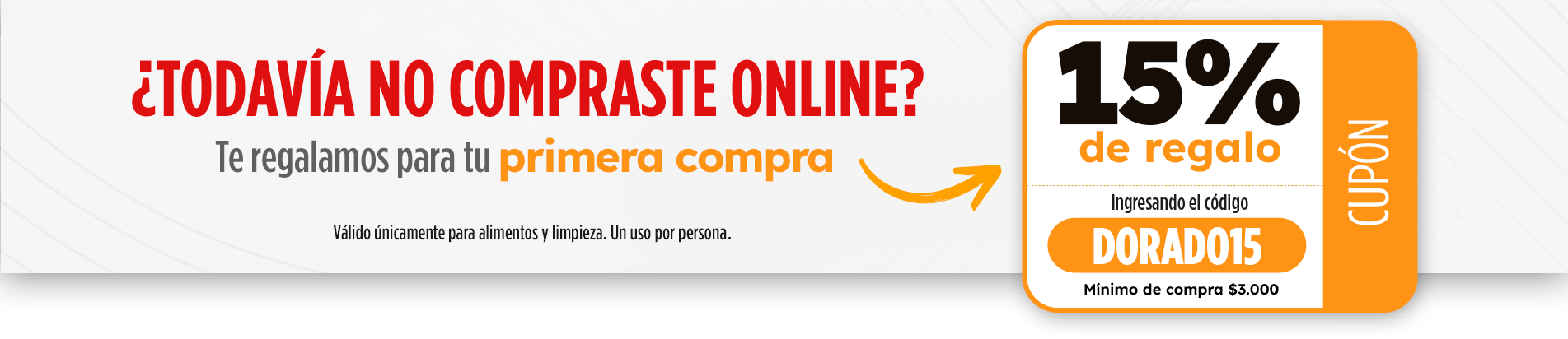 cupon primer compra