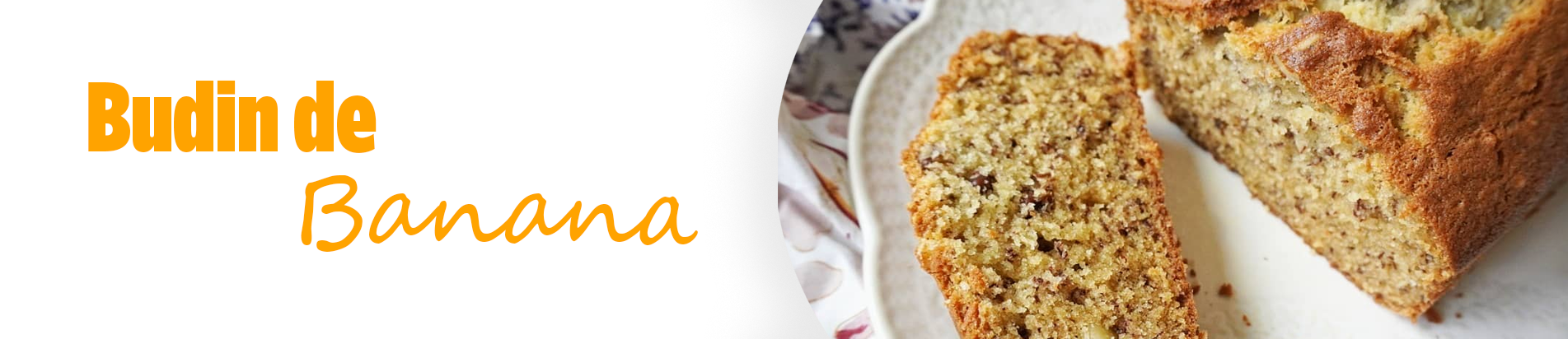 budin de banana